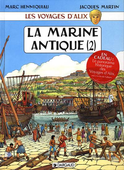 Couverture de l'album Les Voyages d'Alix Tome 7 La Marine antique (2)