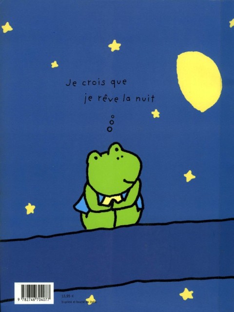 Verso de l'album Réflexions d'une grenouille Tome 3 Les rêves d'une grenouille