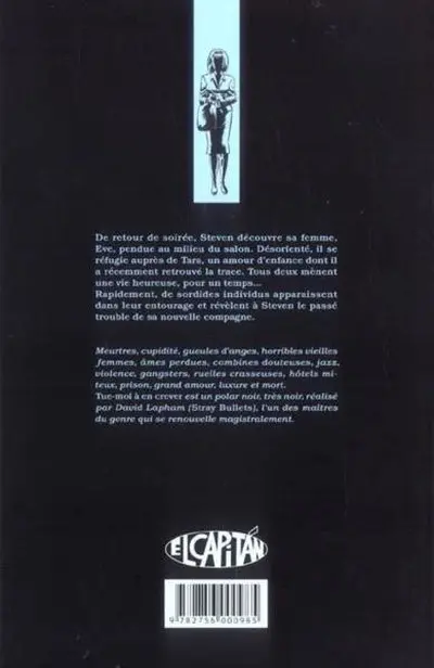 Verso de l'album Tue-moi à en crever