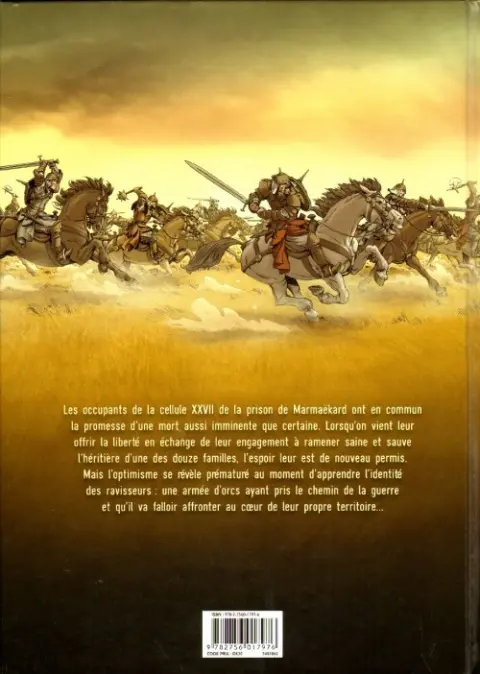 Verso de l'album Wollodrïn Tome 1 Le matin des cendres 1/2