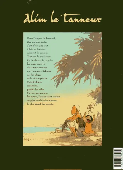 Verso de l'album Alim le tanneur Tome 1 Le secret des eaux