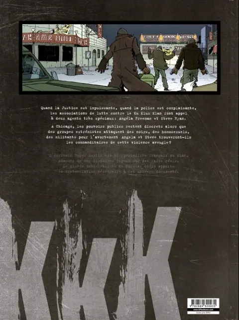 Verso de l'album Amerikkka Tome 4 Les aigles de Chicago
