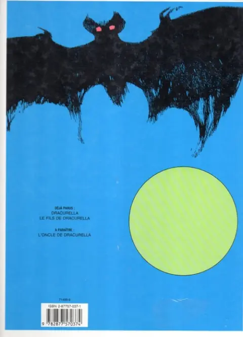 Verso de l'album Dracurella Tome 2 Le fils de Dracurella