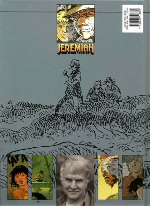 Verso de l'album Jeremiah Tome 8 Les eaux de colère