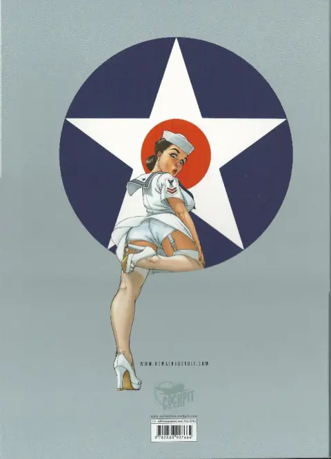 Verso de l'album Pin-Up Wings 04