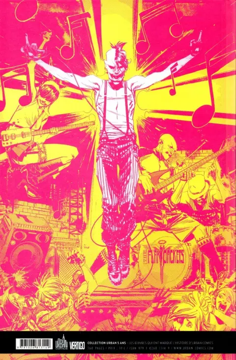 Verso de l'album Punk Rock Jesus
