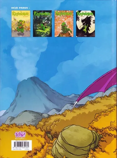 Verso de l'album Raghnarok Tome 1 Dragon junior