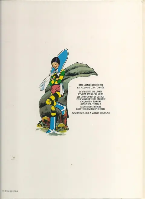 Verso de l'album Le Vagabond des Limbes Tome 3 Les charognards du cosmos