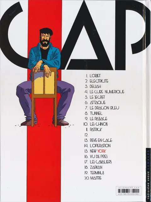 Verso de l'album Capricorne Tome 20 Maître