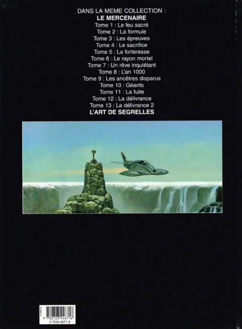 Verso de l'album Le Mercenaire Tome 13 La délivrance 2