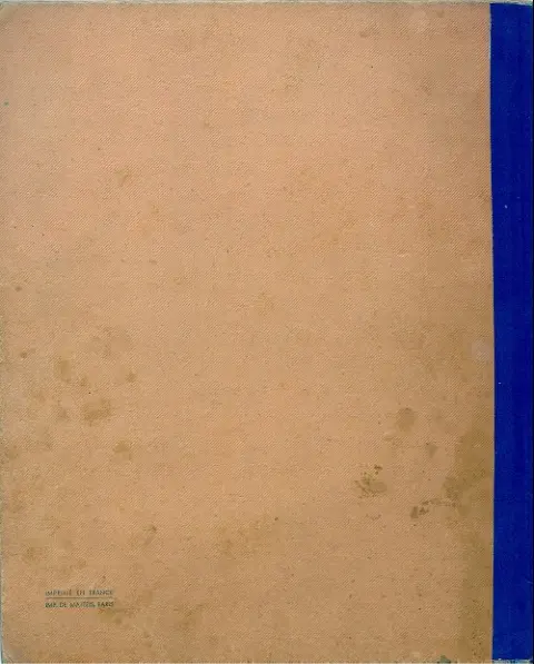 Verso de l'album Mickey Tome 22 Mickey voyage