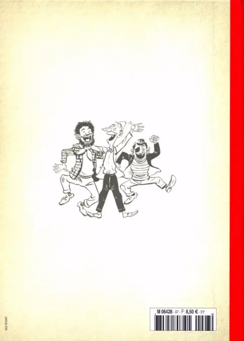 Verso de l'album Les Pieds Nickelés - La collection Tome 98 Le casse des Pieds Nickelés