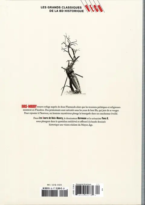 Verso de l'album Les grands Classiques de la BD Historique Vécu - La Collection Tome 21 Les Tours de Bois-Maury - Tome XIII : Dulle Griet