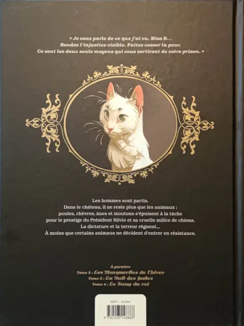 Verso de l'album Le Château des animaux Tome 1 Miss Bengalore