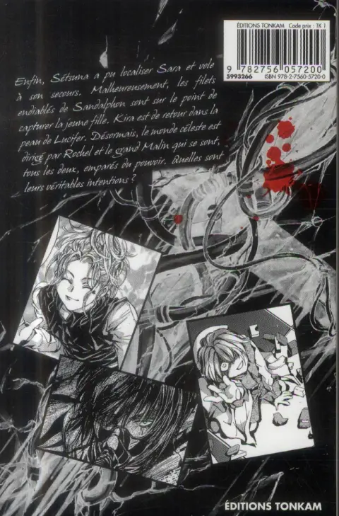 Verso de l'album Angel Sanctuary 17