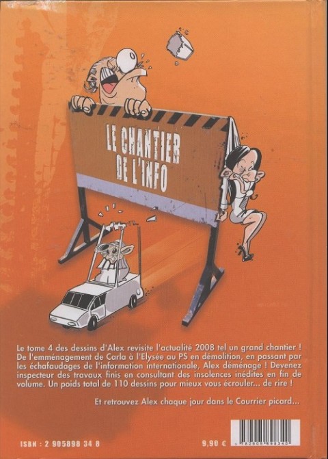 Verso de l'album Le Chantier de l'info Le Chantier de l'info - 2008