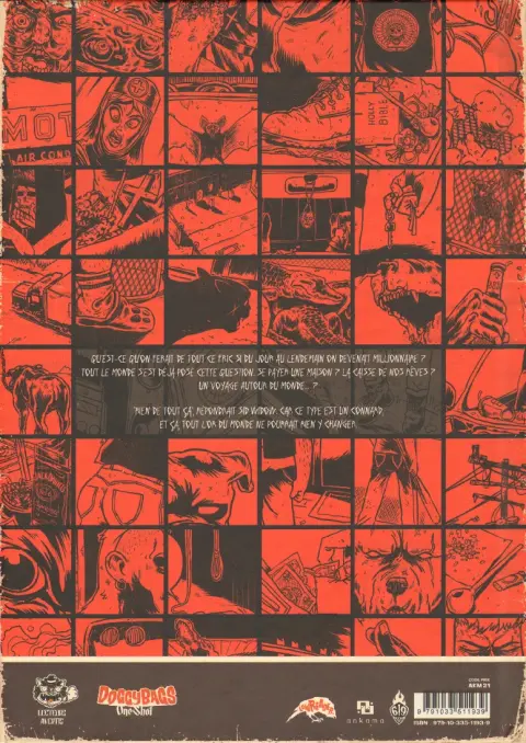 Verso de l'album Doggybags One shot Tome 3 Trenchfoot
