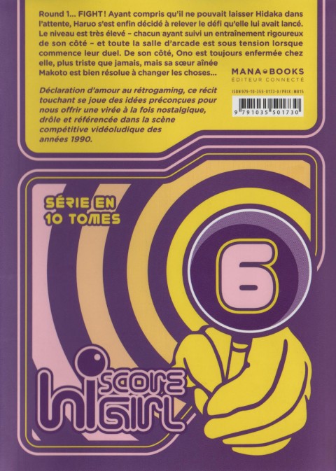 Verso de l'album Hi Score Girl 6