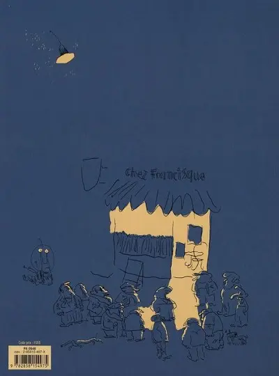 Verso de l'album Chez Francisque Tome 1