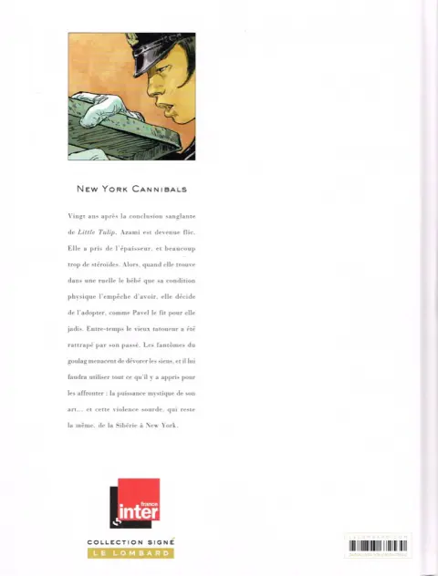 Verso de l'album New York Cannibals