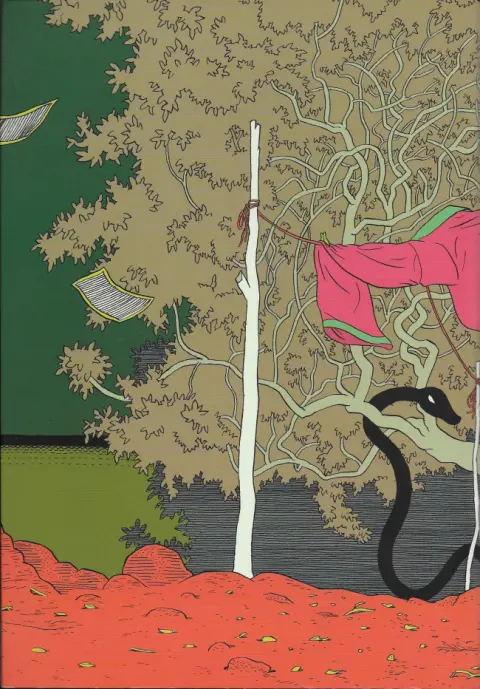 Verso de l'album Suite Kimono