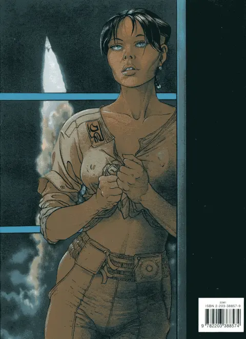 Verso de l'album Le Cycle de Cyann Tome 1 La sOurce et la sOnde