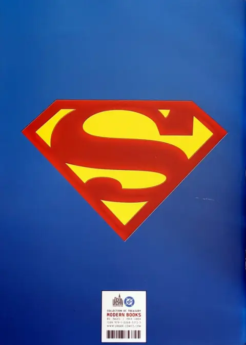 Verso de l'album Superman – Héros Pour Tous