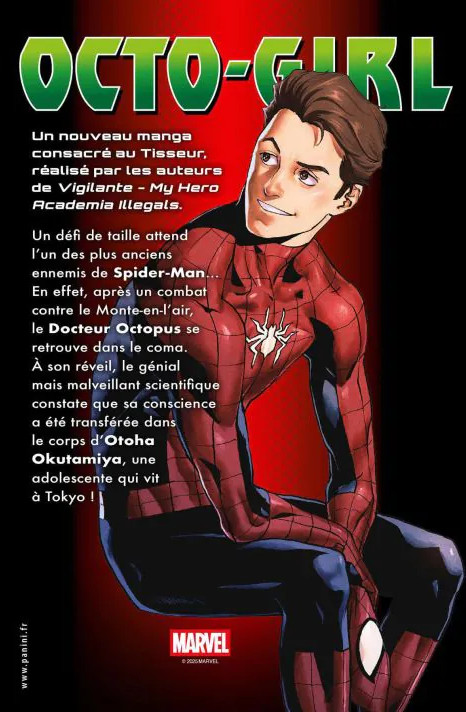 Verso de l'album Spider-Man : Octo-Girl 1