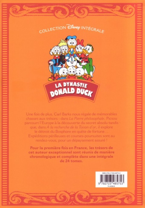 Verso de l'album La Dynastie Donald Duck Tome 5 Les Rapetou dans les choux ! et autres histoires (1954 - 1955)