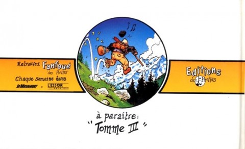 Verso de l'album Les aventures de Fanfoué des Pnottas Tome 2 Fondues déchainées