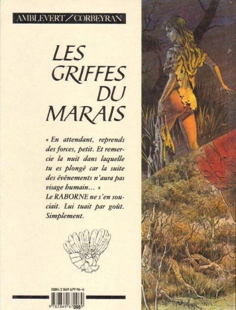 Verso de l'album Les Griffes du Marais Tome 1 Le Raborne