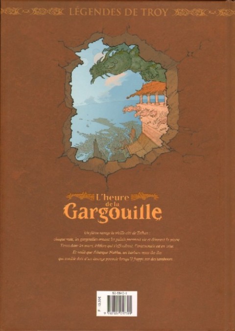 Verso de l'album L'Heure de la Gargouille