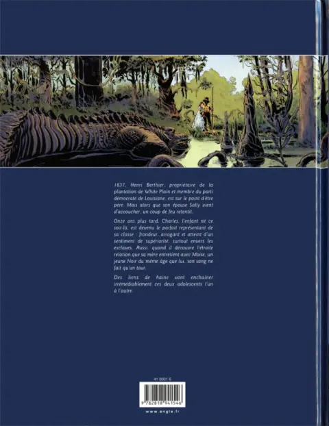 Verso de l'album Les Maîtres de White Plain Tome 1 Liens de haine