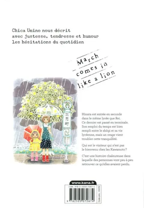 Verso de l'album March comes in like a lion 10
