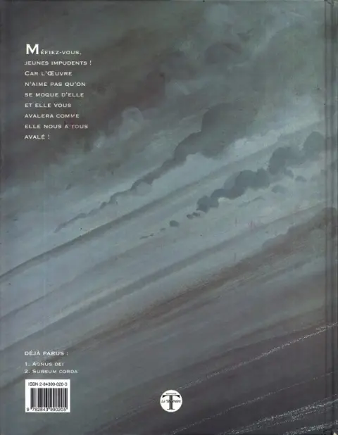 Verso de l'album Alban Tome 2 Sursum corda