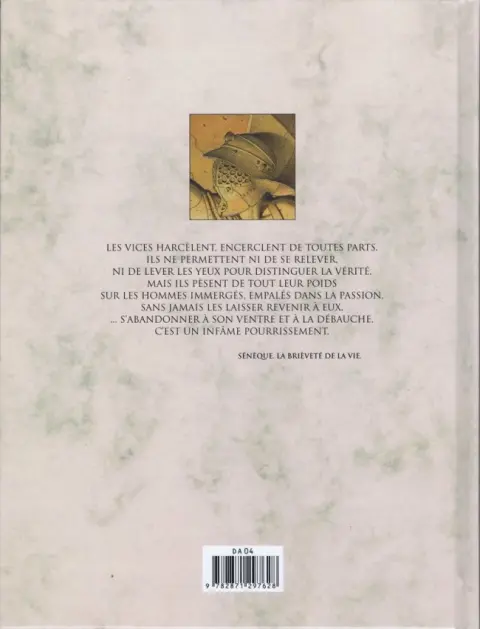 Verso de l'album Murena Tome 5 La déesse noire