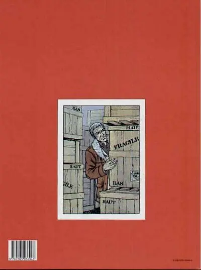 Verso de l'album Le Mycologue et le caïman