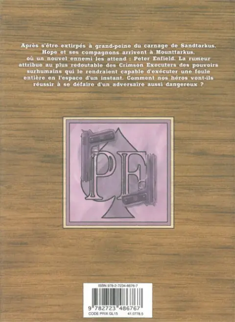 Verso de l'album PeaceMaker 4