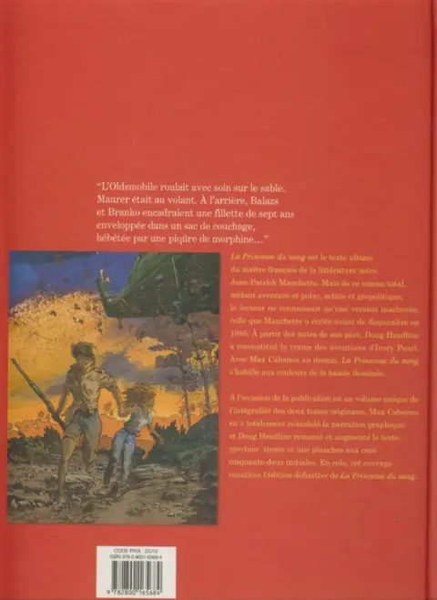 Verso de l'album La Princesse du sang Intégrale