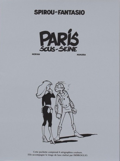 Autre de l'album Spirou et Fantasio Tome 47 Paris-sous-Seine