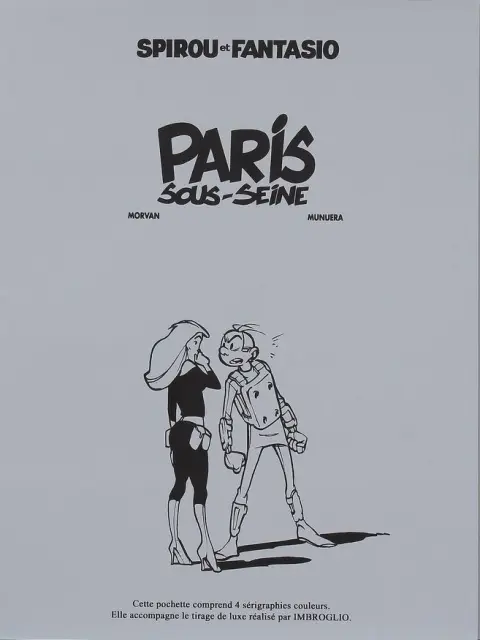 Autre de l'album Spirou et Fantasio Tome 47 Paris-sous-Seine