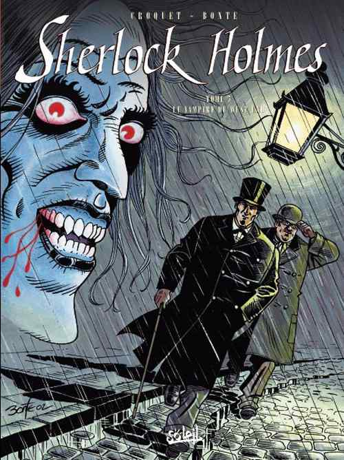 Couverture de l'album Sherlock Holmes Tome 5 Le vampire de West End