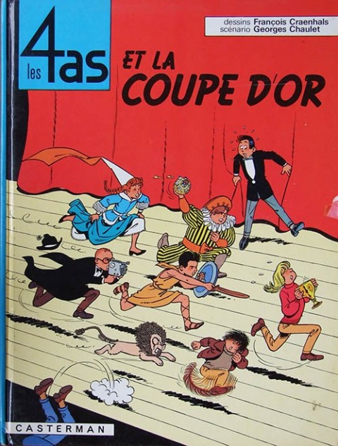 Couverture de l'album Les 4 as Tome 6 Les 4 as et la coupe d'or