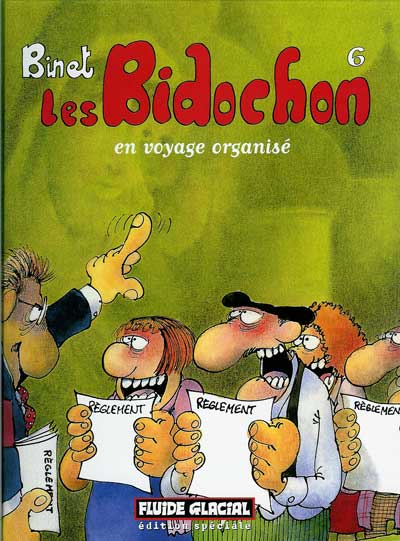 Couverture de l'album Les Bidochon Tome 6 Les Bidochon en voyage organisé