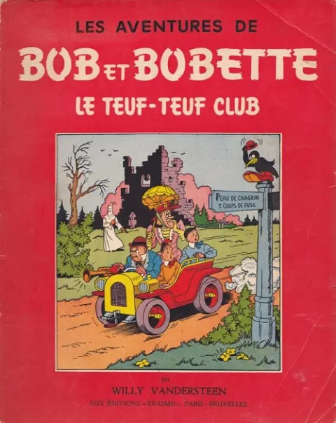 Couverture de l'album Bob et Bobette Tome 6 Le Teuf-Teuf Club