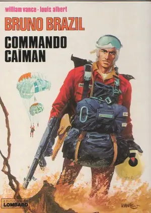 Couverture de l'album Bruno Brazil Tome 2 Commando Caïman