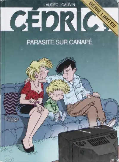 Cédric Tome 9 Parasite sur canapé
