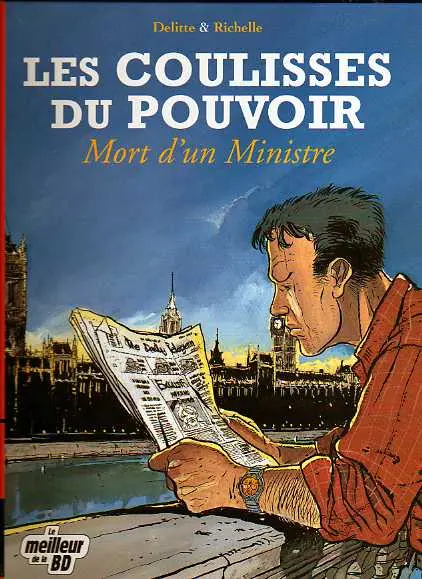 Couverture de l'album Les coulisses du pouvoir Tome 1 Mort d'un Ministre