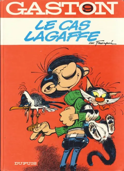 Couverture de l'album Gaston Tome 9 Le cas Lagaffe