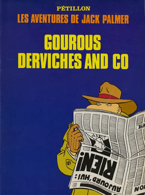 Couverture de l'album Jack Palmer Tome 1 Gourous Derviches and Co